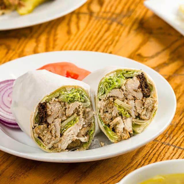 Chicken Caesar Wrap.