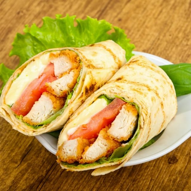 Chicken Bacon Wrap.