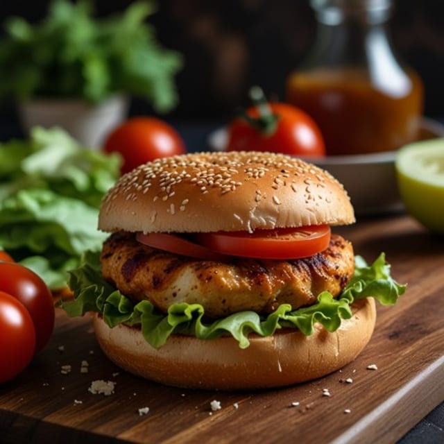 Turkey Burger DLX.
