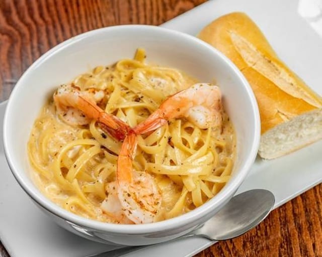 Fettuccini Alfredo.