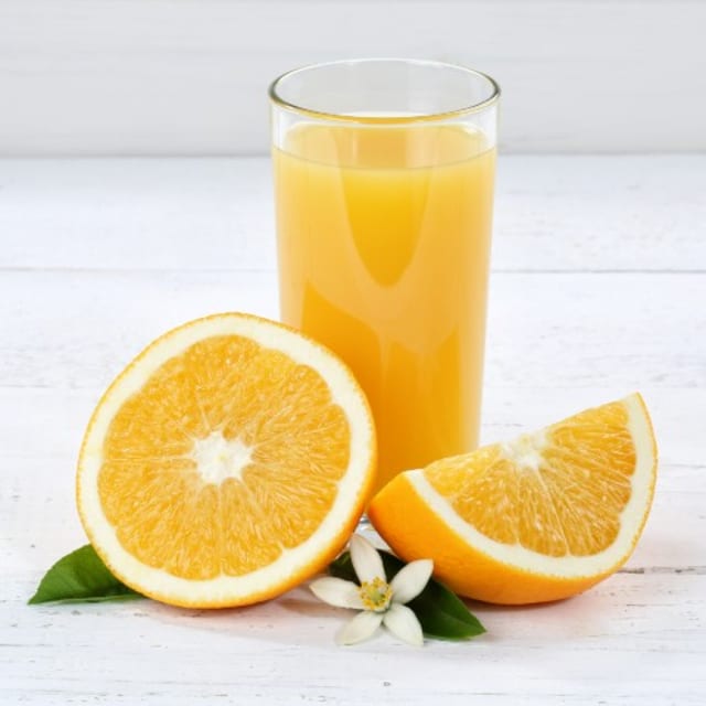 Fresh Squeezed OJ.