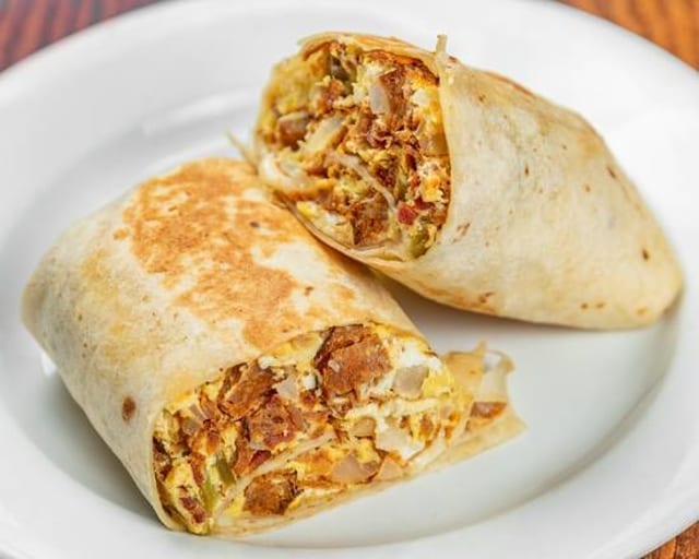 Bagel House Burrito.
