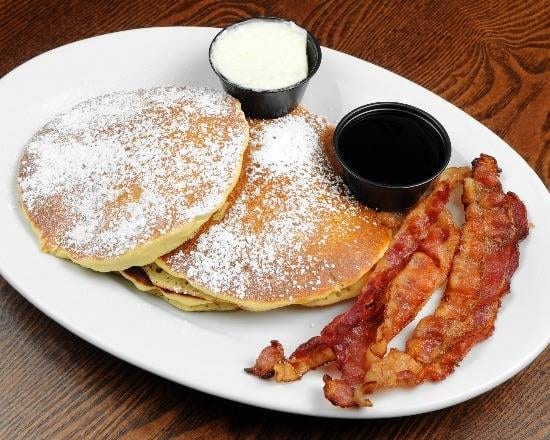 Buttermilk Pancakes Platter.