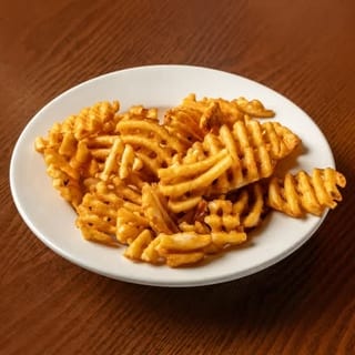 Waffle Cut French Fries